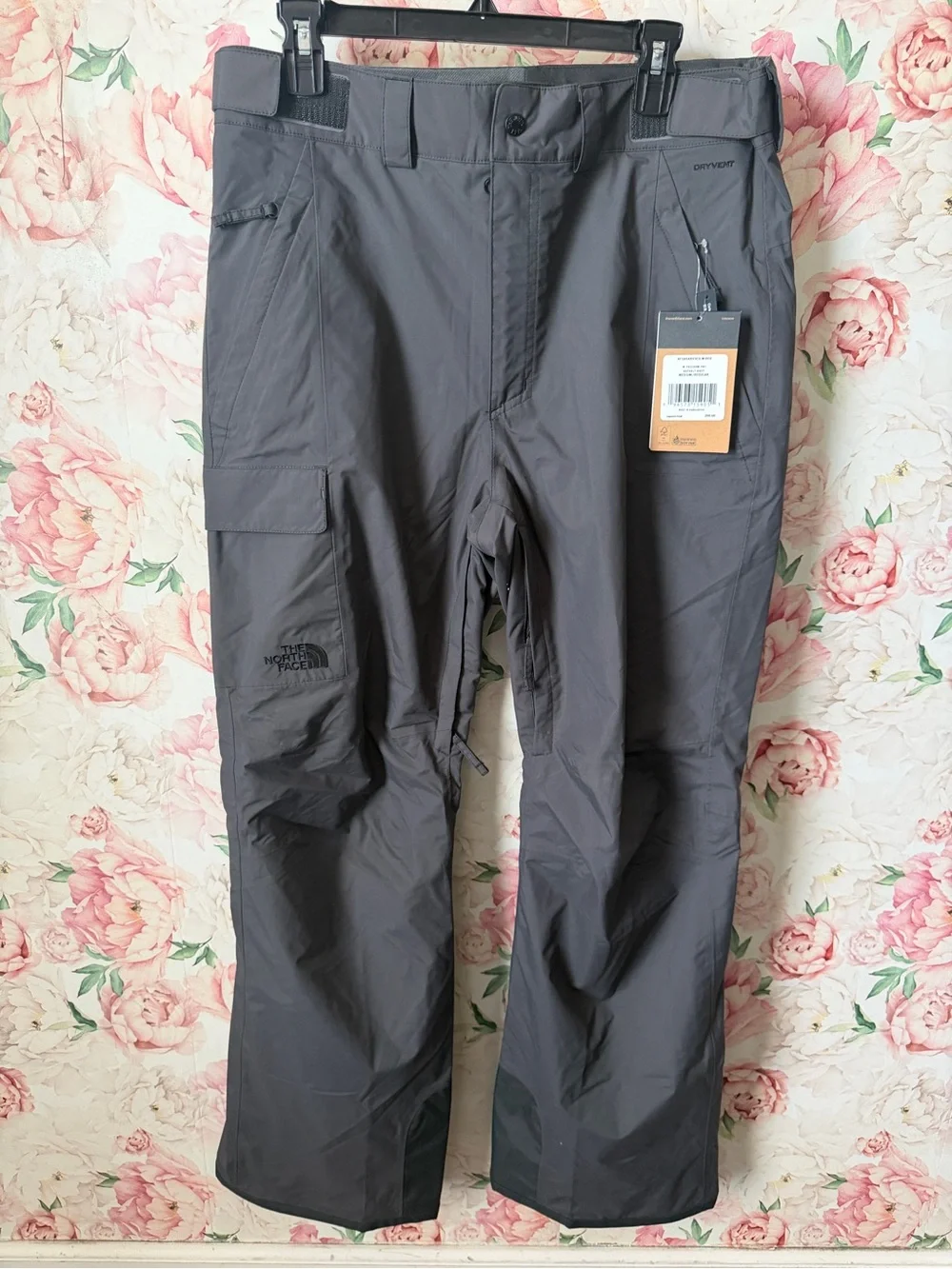 NWT The North Face Men's Freedom Insulated Pants Asphalt Grey size M